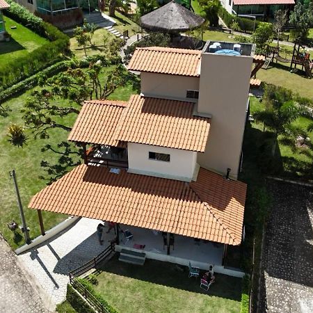 Casa Totalmente Equipada Ampla E Confortavel Em Condominio - Cha Grande-Pe Bagian luar foto