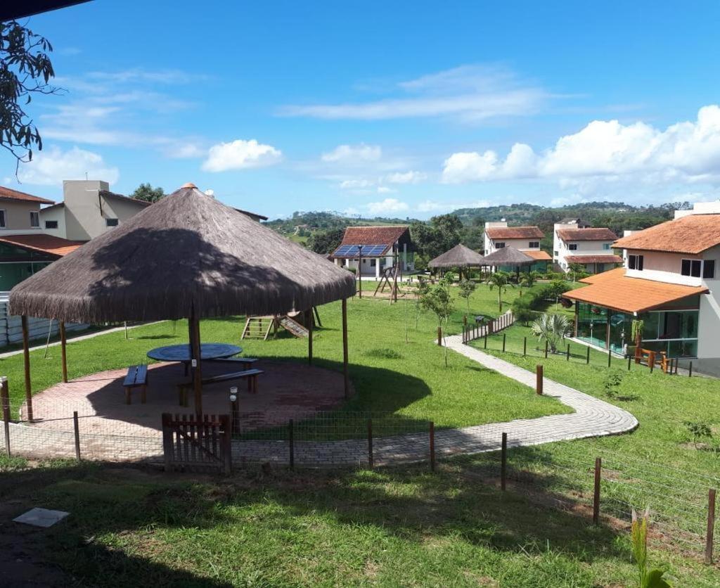 Casa Totalmente Equipada Ampla E Confortavel Em Condominio - Cha Grande-Pe Bagian luar foto