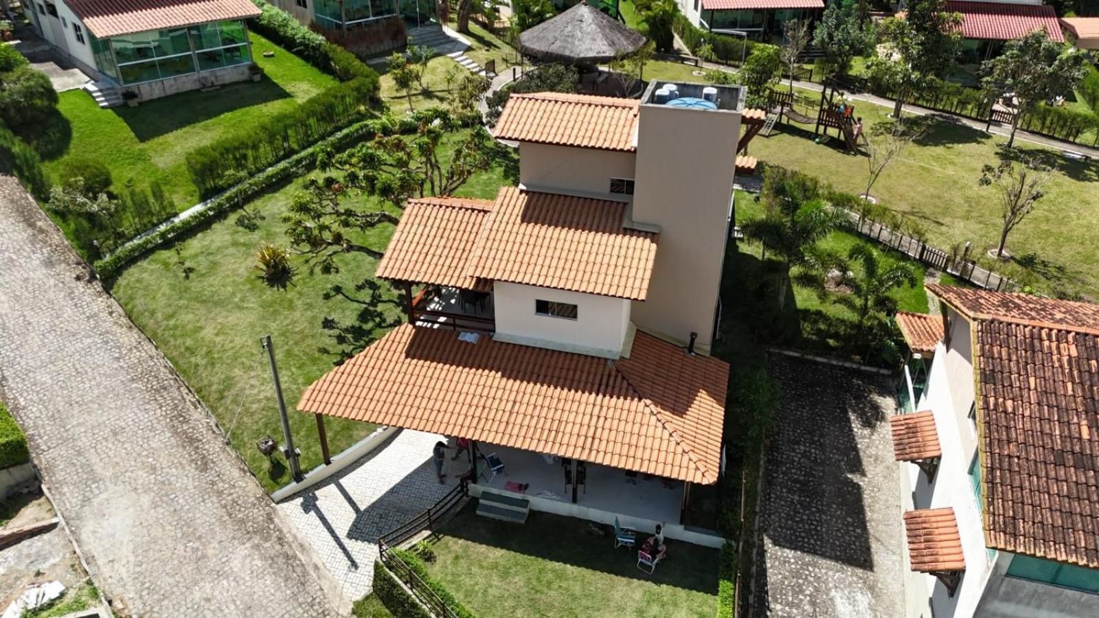 Casa Totalmente Equipada Ampla E Confortavel Em Condominio - Cha Grande-Pe Bagian luar foto