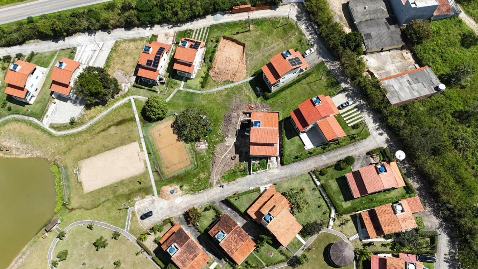 Casa Totalmente Equipada Ampla E Confortavel Em Condominio - Cha Grande-Pe Bagian luar foto