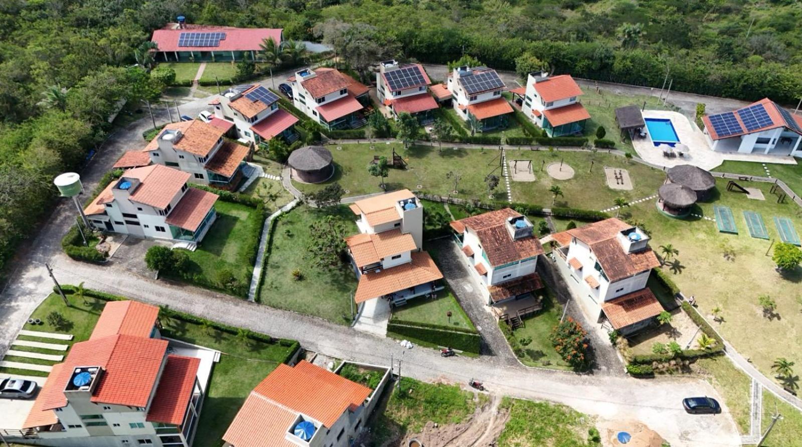 Casa Totalmente Equipada Ampla E Confortavel Em Condominio - Cha Grande-Pe Bagian luar foto