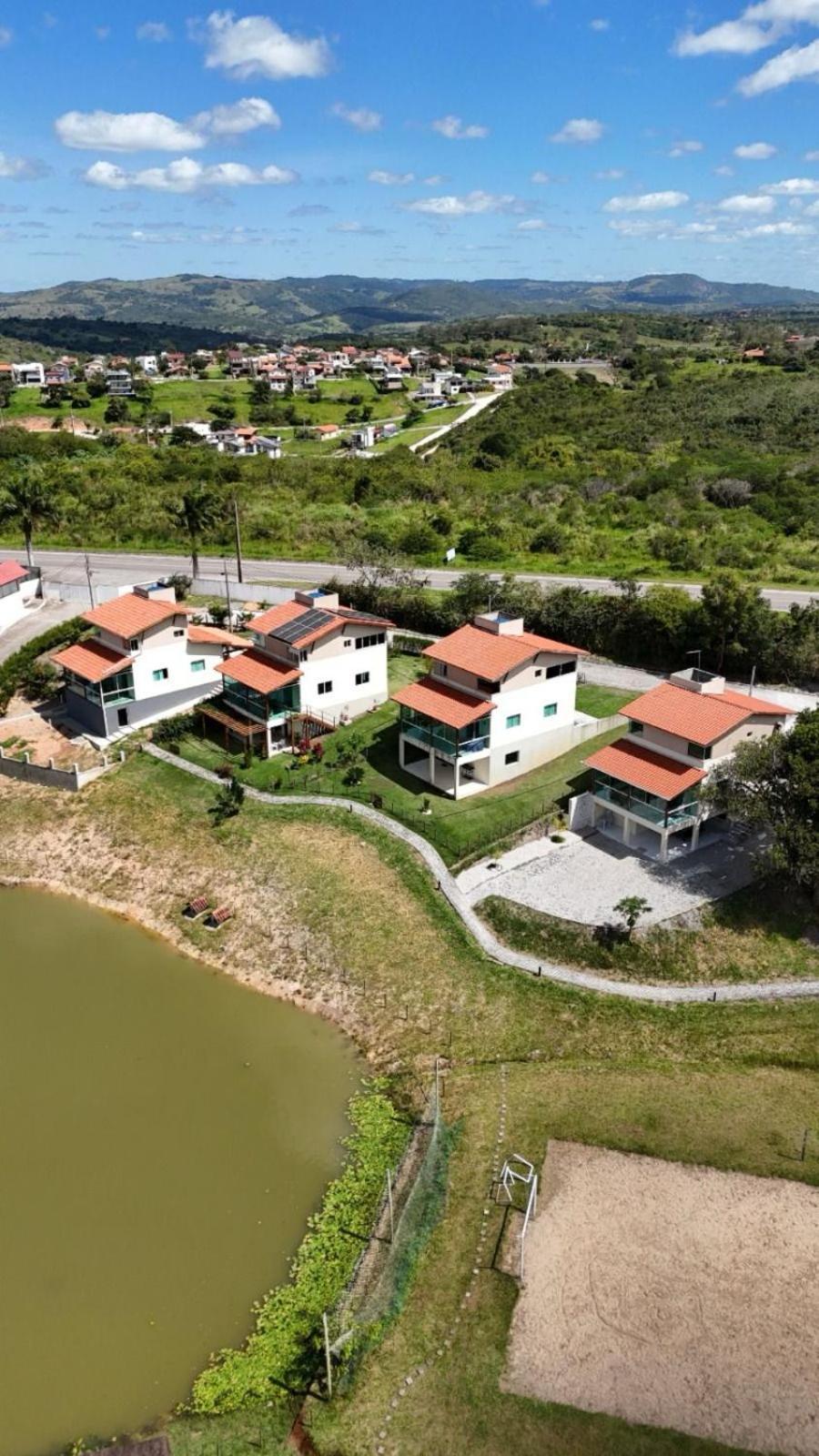 Casa Totalmente Equipada Ampla E Confortavel Em Condominio - Cha Grande-Pe Bagian luar foto