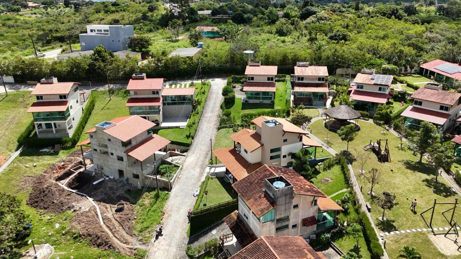 Casa Totalmente Equipada Ampla E Confortavel Em Condominio - Cha Grande-Pe Bagian luar foto
